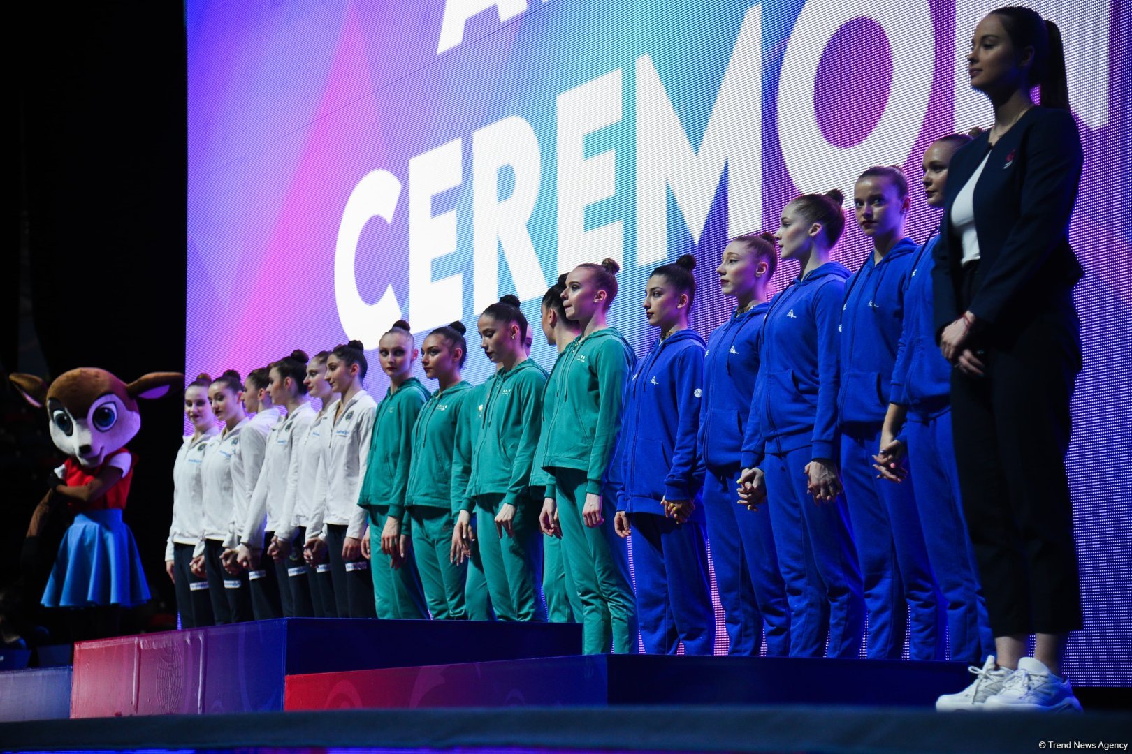 Azərbaycan komandası bədii gimnastika üzrə Avropa Kubokunda bürünc medal qazandı (FOTO)