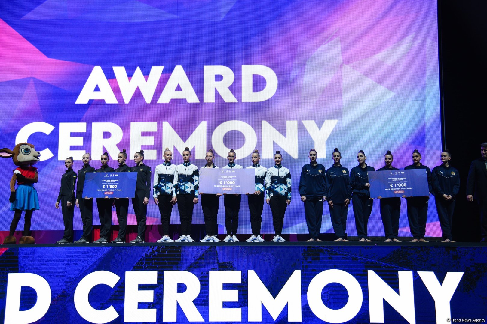 Azərbaycan komandası bədii gimnastika üzrə Avropa Kubokunda bürünc medal qazandı (FOTO)