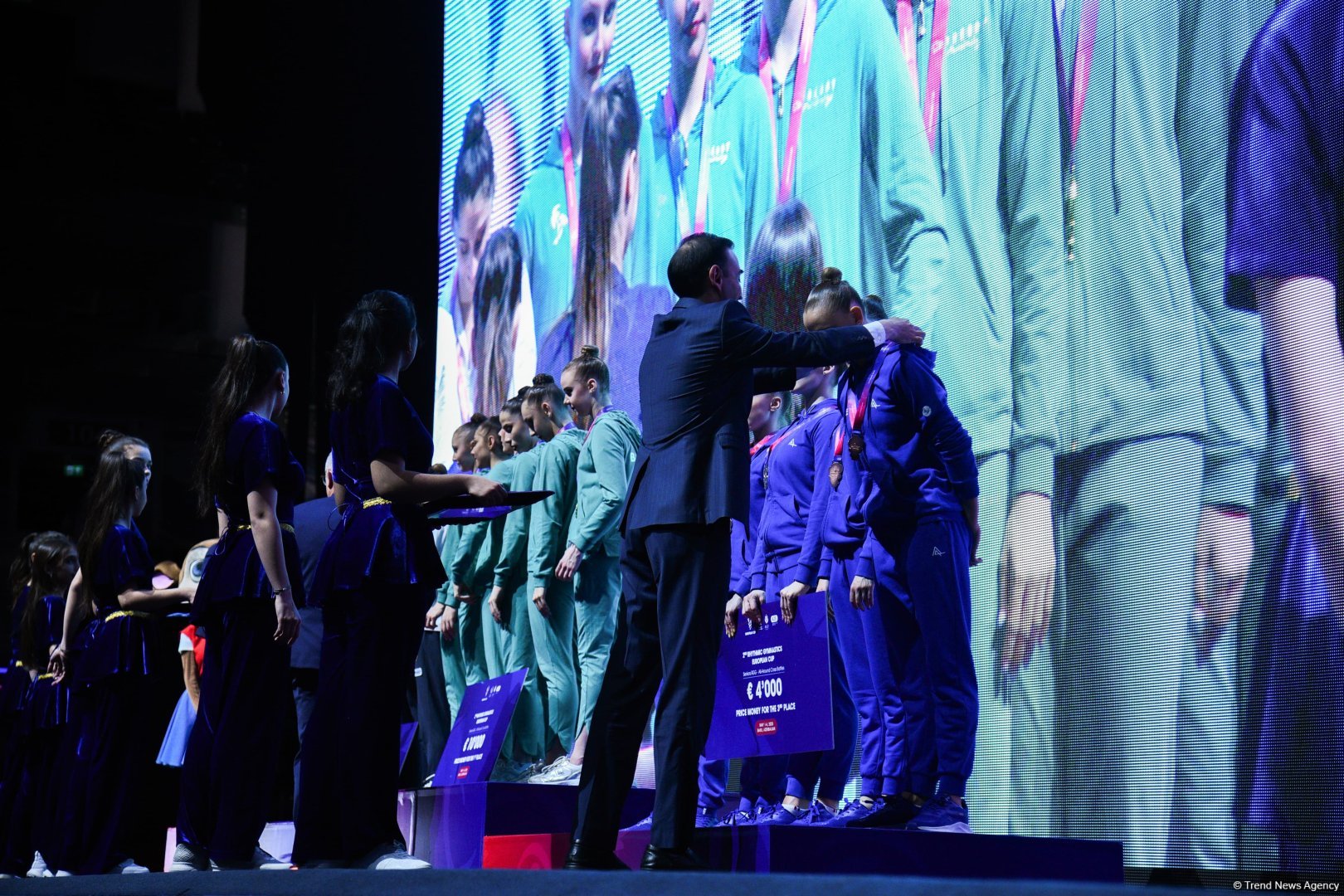 Azərbaycan komandası bədii gimnastika üzrə Avropa Kubokunda bürünc medal qazandı (FOTO)