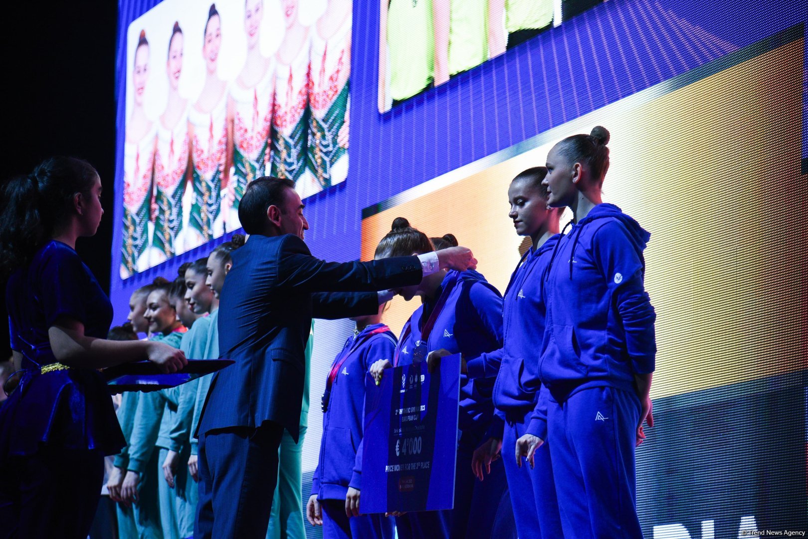 Azərbaycan komandası bədii gimnastika üzrə Avropa Kubokunda bürünc medal qazandı (FOTO)