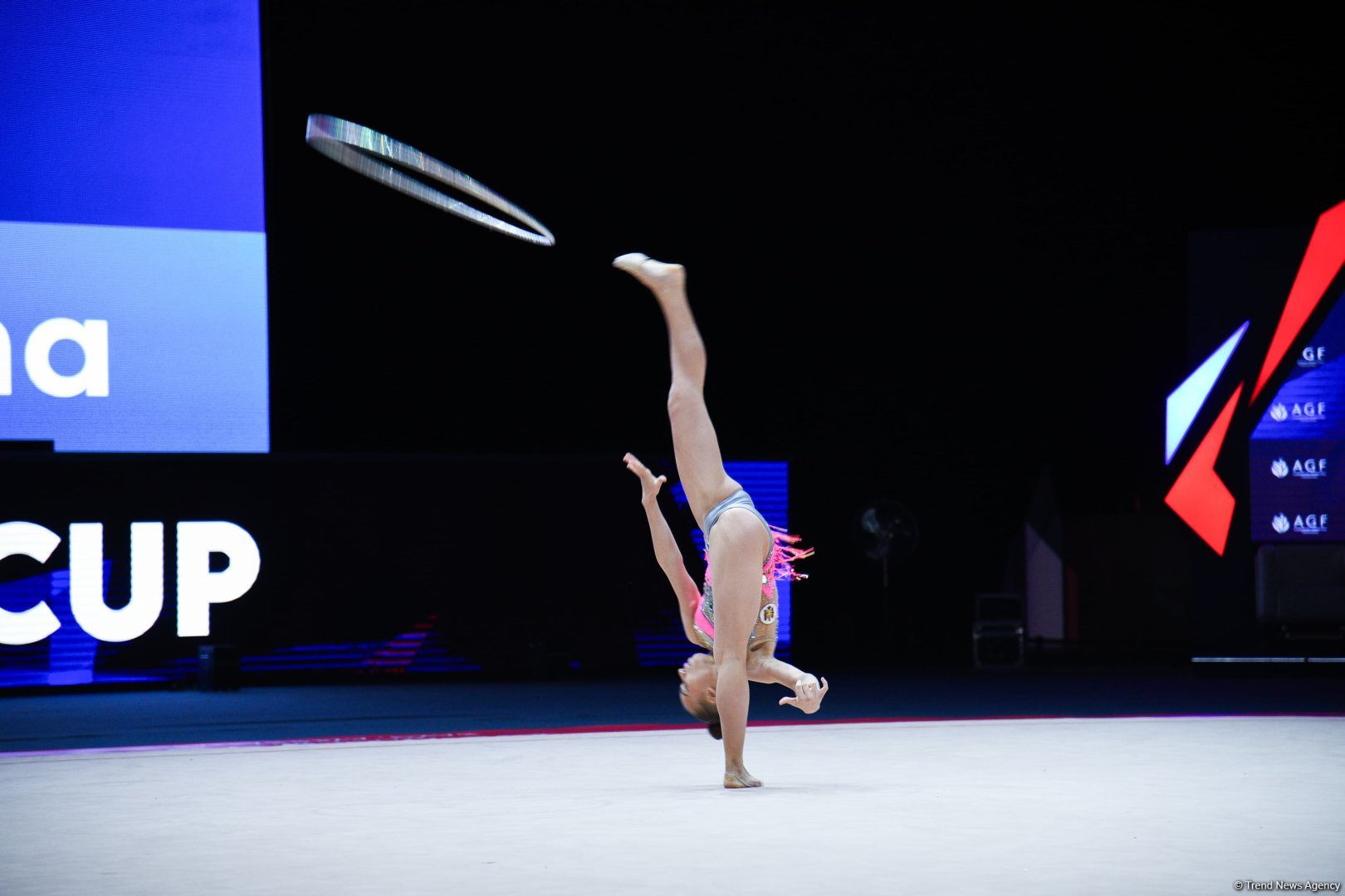 Bakıda keçirilən bədii gimnastika üzrə Avropa kubokunun üçüncü günündə növbəti qaliblər mükafatlandırılıb (FOTO)