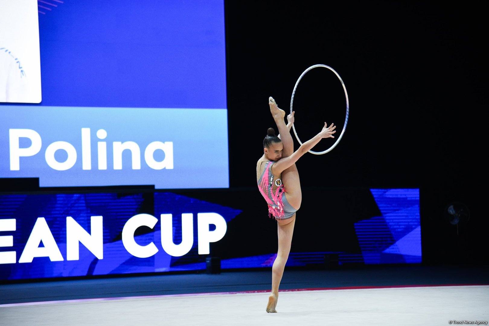 Bakıda keçirilən bədii gimnastika üzrə Avropa kubokunun üçüncü günündə növbəti qaliblər mükafatlandırılıb (FOTO)