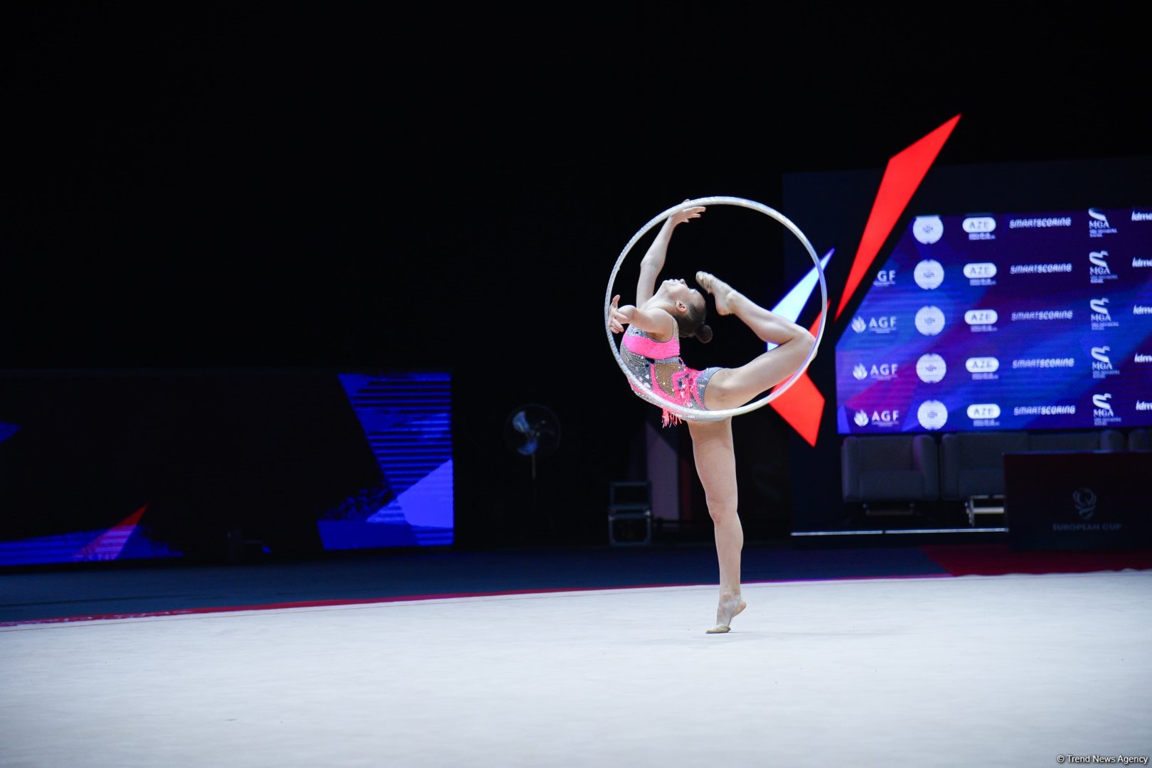 Bakıda keçirilən bədii gimnastika üzrə Avropa kubokunun üçüncü günündə növbəti qaliblər mükafatlandırılıb (FOTO)