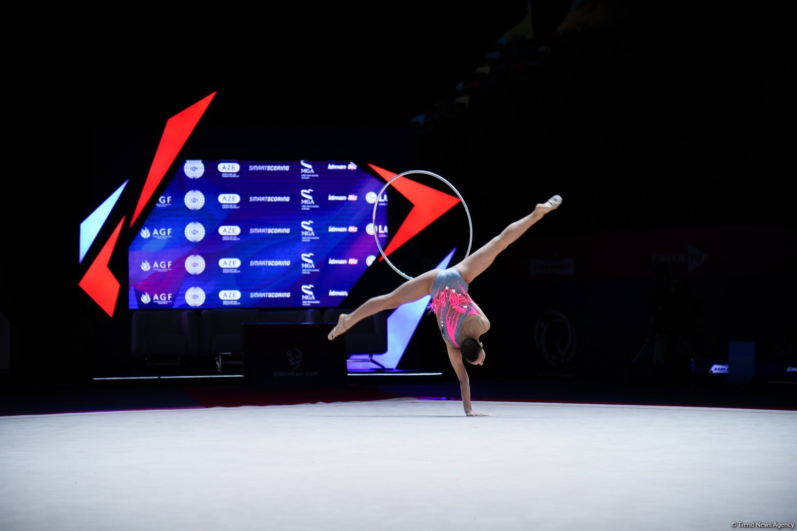 Bakıda keçirilən bədii gimnastika üzrə Avropa kubokunun üçüncü günündə növbəti qaliblər mükafatlandırılıb (FOTO)