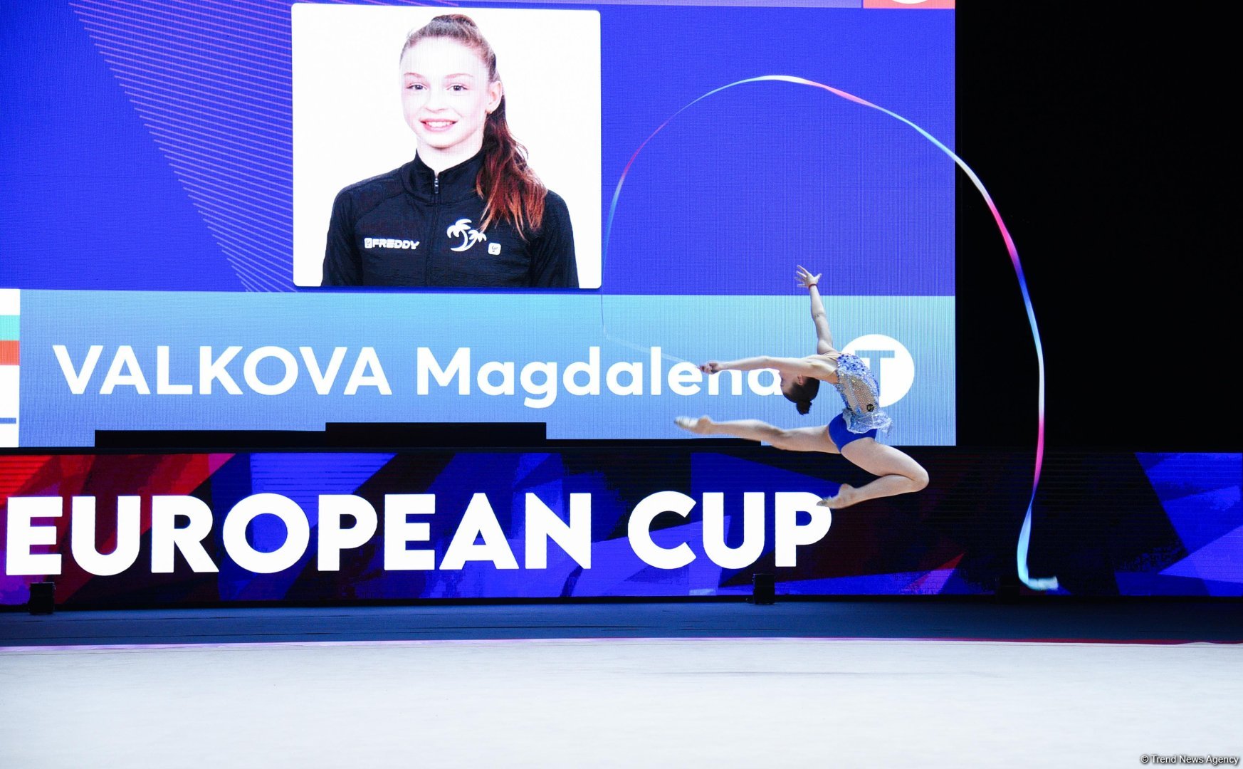 Bakıda keçirilən bədii gimnastika üzrə Avropa kubokunun üçüncü günündə növbəti qaliblər mükafatlandırılıb (FOTO)