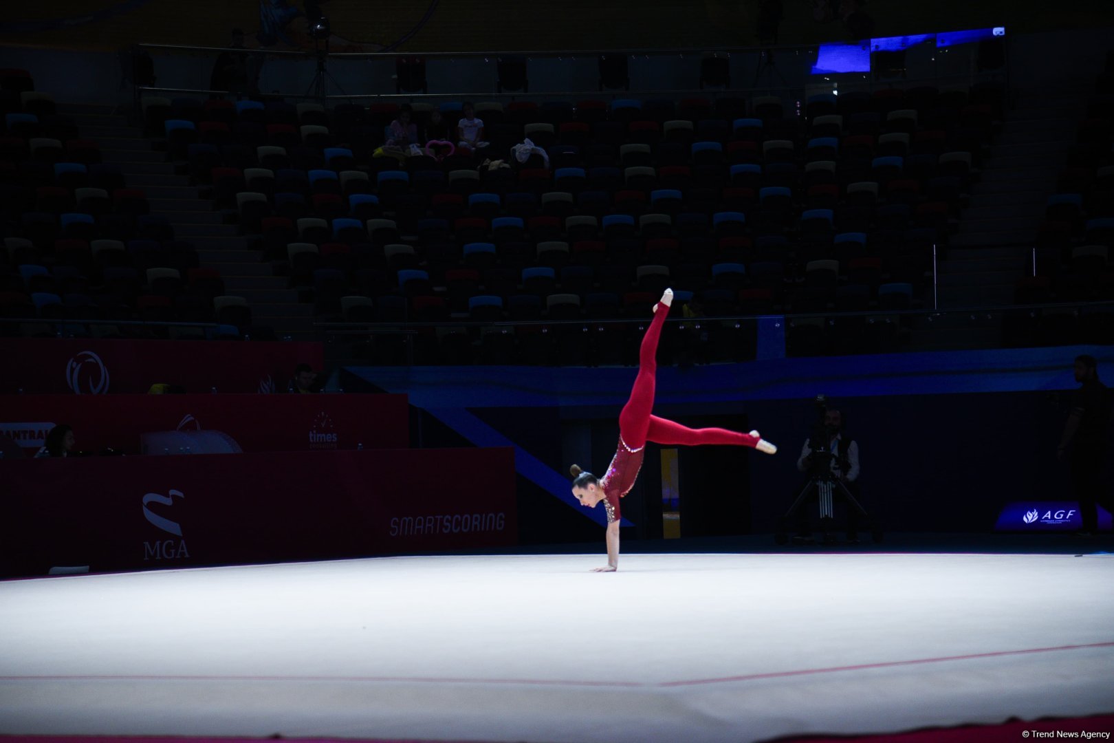 Bakıda keçirilən bədii gimnastika üzrə Avropa kubokunun üçüncü günündə növbəti qaliblər mükafatlandırılıb (FOTO)