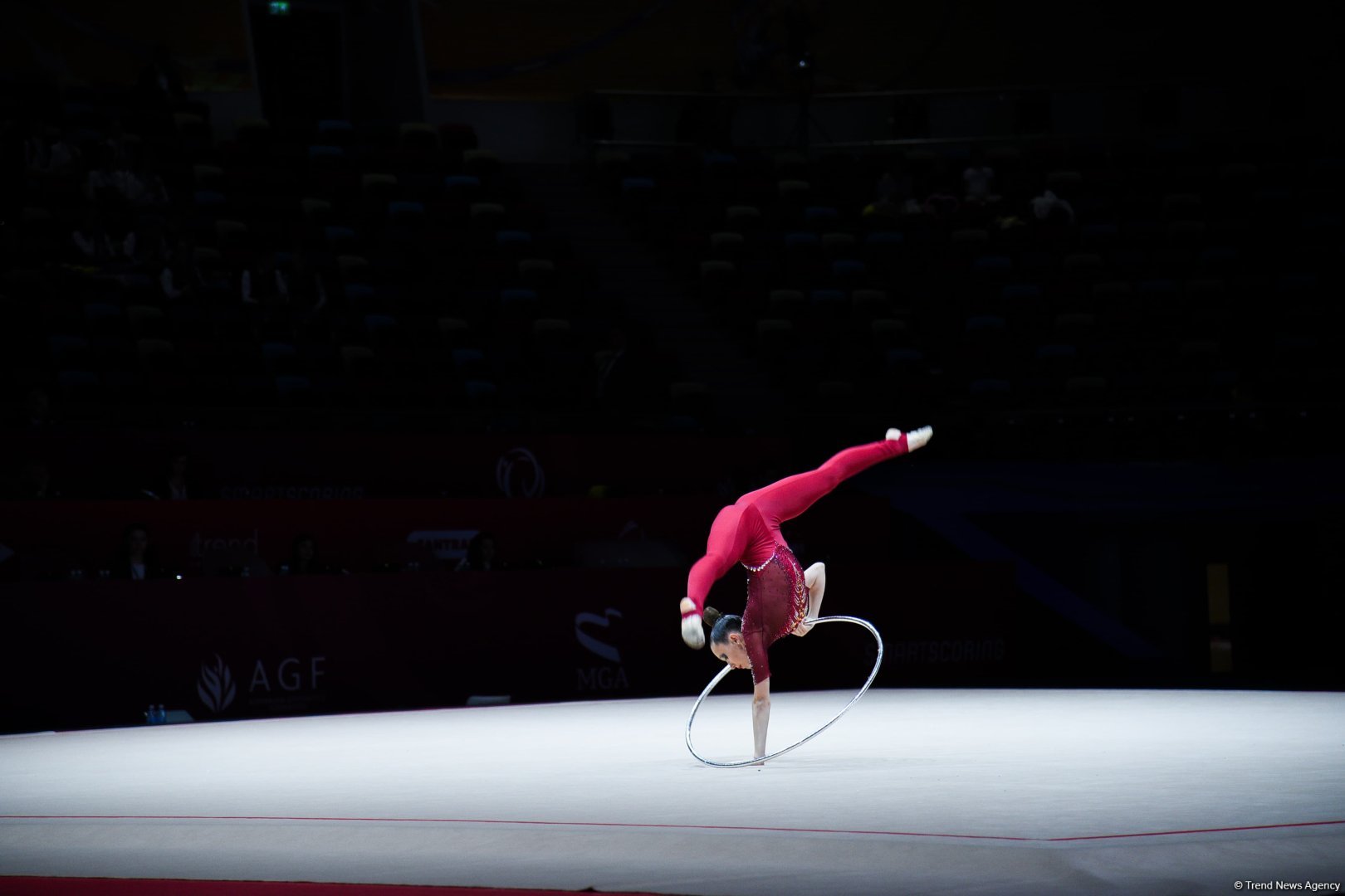 Bakıda keçirilən bədii gimnastika üzrə Avropa kubokunun üçüncü günündə növbəti qaliblər mükafatlandırılıb (FOTO)
