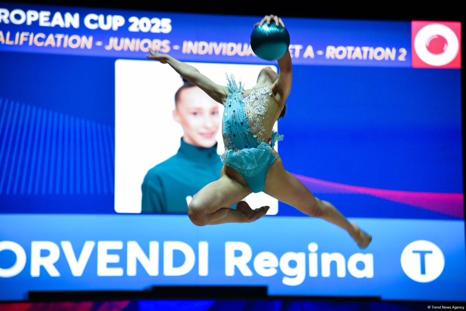 Bakıda keçirilən bədii gimnastika üzrə Avropa kubokunun üçüncü günündə növbəti qaliblər mükafatlandırılıb (FOTO)