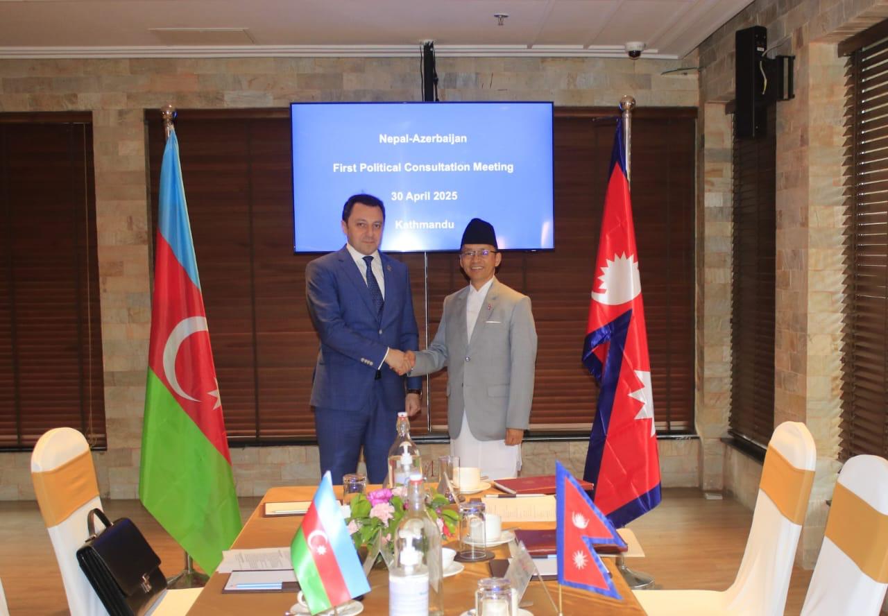 Azərbaycan və Nepal XİN-ləri arasında ilk siyasi məsləhətləşmələrdə bütün sahələrdə əməkdaşlıq müzakirə edilib (FOTO)