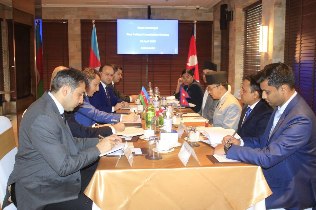 Azərbaycan və Nepal XİN-ləri arasında ilk siyasi məsləhətləşmələrdə bütün sahələrdə əməkdaşlıq müzakirə edilib (FOTO)