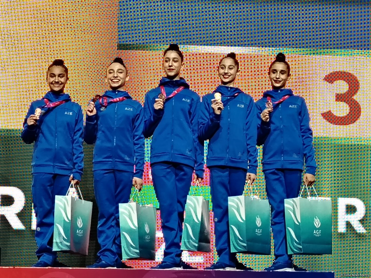 Azərbaycan komandası "Bədii gimnastika üzrə Avropa Kuboku"nda daha iki bürünc medal qazandı