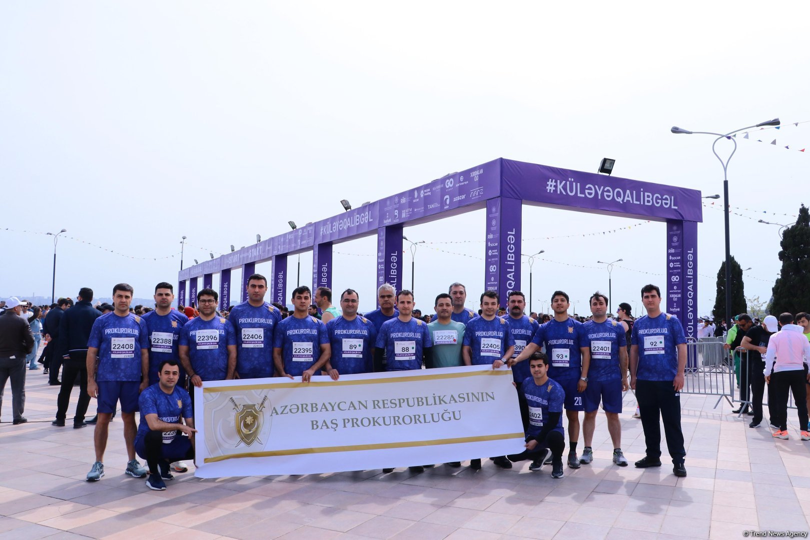 Prokurorluq əməkdaşları "Bakı Marafonu 2025"də iştirak ediblər