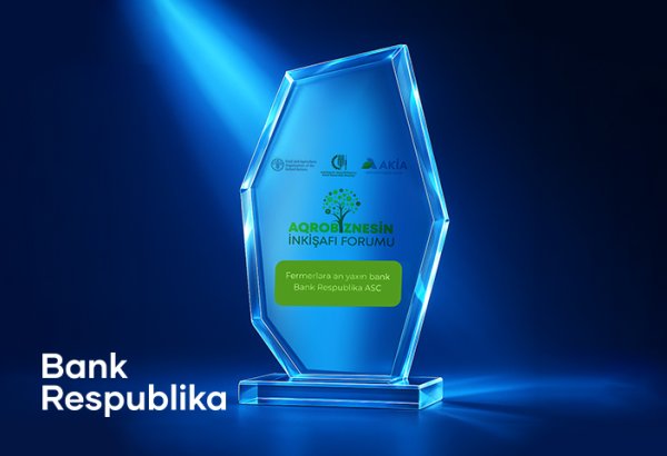 Bank Respublika növbəti dəfə fermerlərə ən aktiv dəstək olan bank seçildi! (FOTO)