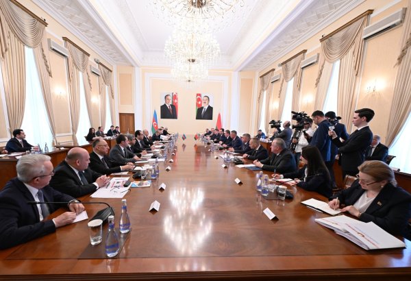 Azərbaycan və Belarus arasında sosial müdafiə, baytarlıq və sənaye kooperasiyası sahələrində sənədlər imzalanıb (FOTO)