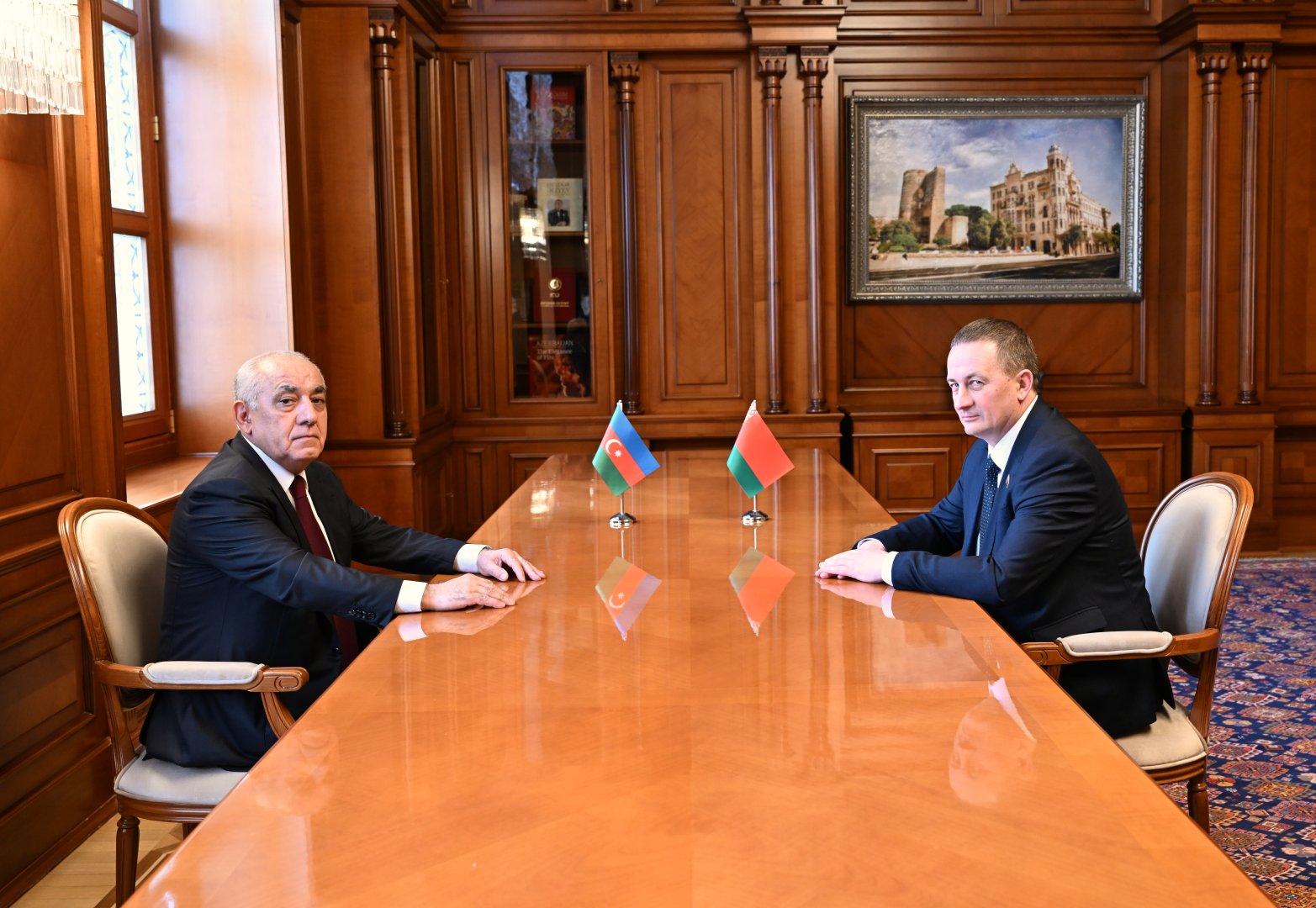 Azərbaycan və Belarus arasında sosial müdafiə, baytarlıq və sənaye kooperasiyası sahələrində sənədlər imzalanıb (FOTO)