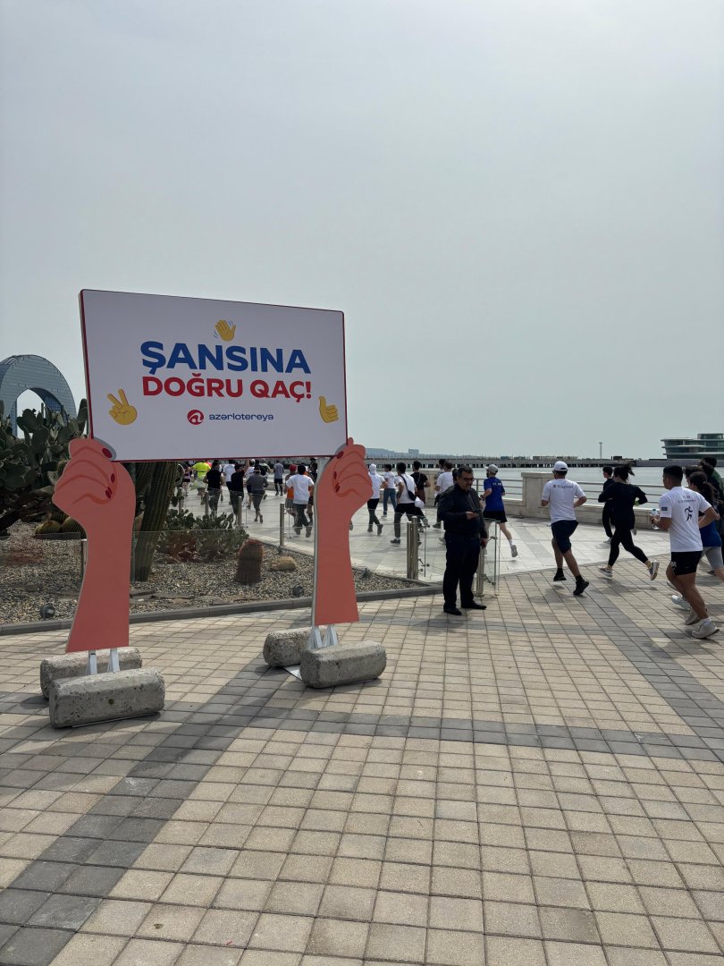 “Azərlotereya” “Bakı Marafonu-2025”də (FOTO)