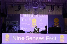 Heydər Əliyev Fondunun vitse-prezidenti Leyla Əliyeva “Nine Senses Fest” Beynəlxalq Yoqa Festivalının bağlanış mərasimində iştirak edib (FOTO)