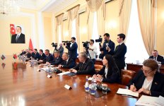 Azərbaycan və Belarus arasında sosial müdafiə, baytarlıq və sənaye kooperasiyası sahələrində sənədlər imzalanıb (FOTO)
