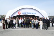 “Azərlotereya” “Bakı Marafonu-2025”də (FOTO)