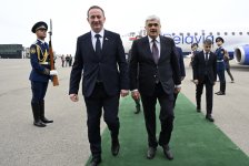 Belarusun Baş naziri Aleksandr Turçin Azərbaycana rəsmi səfərə gəlib (FOTO)