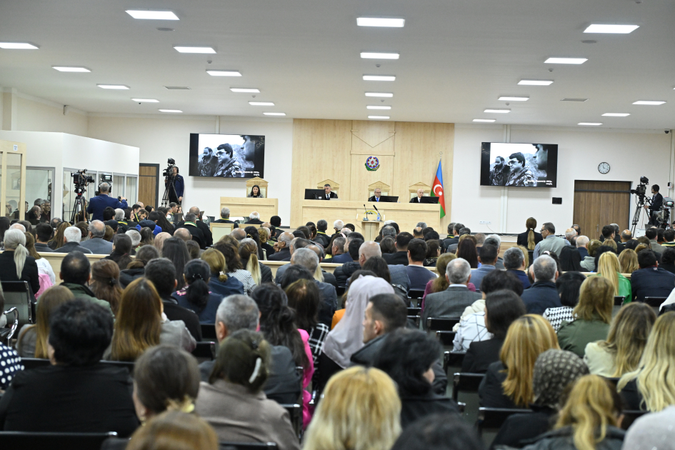 Azərbaycan xalqına qarşı çoxsaylı cinayətlərin törədilməsində təqsirləndirilən şəxslərin məhkəməsinin növbəti iclasının vaxtı məlum olub