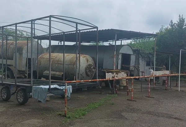 Tovuzda qazdoldurma məntəqəsinin istismarı dayandırılıb (FOTO/VİDEO)