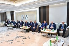 Azərbaycan və BƏƏ arasında münasibətlərin strateji tərəfdaşlıq səviyyəsinə yüksəlməsi müzakirə edilib (FOTO)