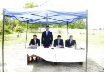 Xaçmazın Seyidlikəndyeri kəndində növbəti səyyar qəbul keçirilib (FOTO)