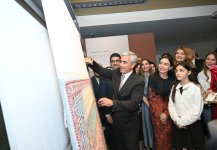 Azərbaycan Milli Xalça Muzeyində “Rabat xalça sənəti” immersiv sərgisi açılıb (FOTO)