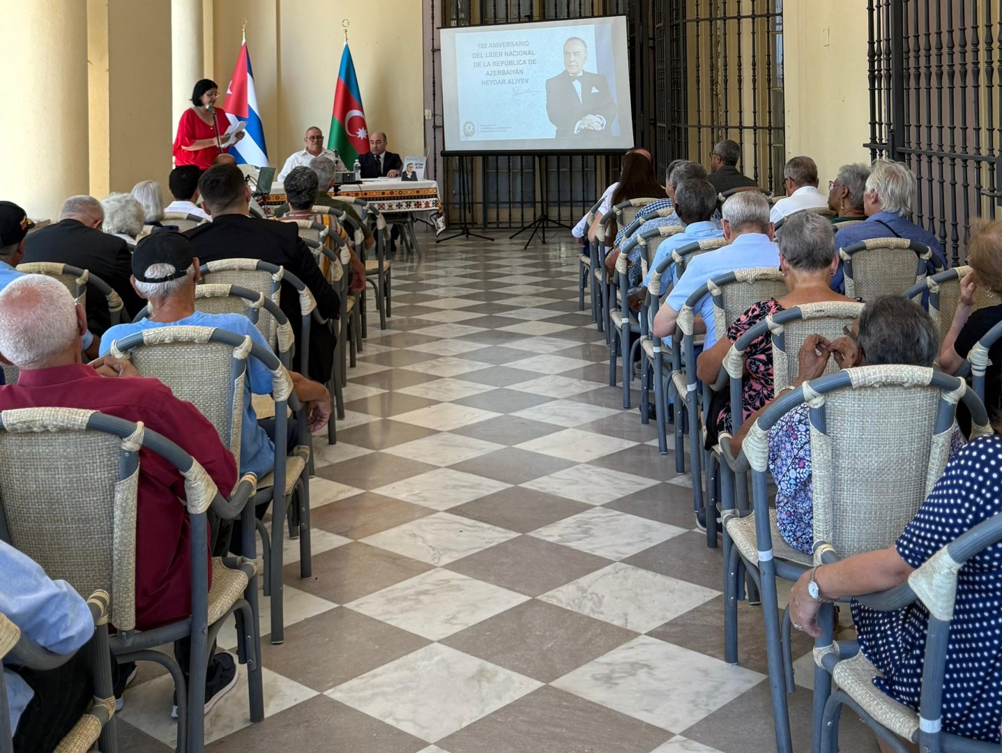 Kubada Ulu Öndər Heydər Əliyevin anadan olmasının 102 illiyinə həsr olunan tədbir keçirilib (FOTO)