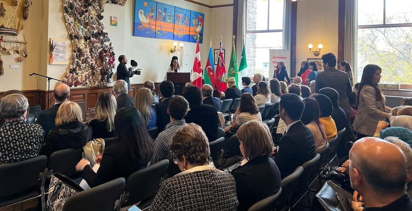 Kanadada “Azərbaycan İrs Günü” adlı tədbir keçirilib (FOTO)