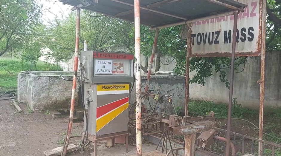 Tovuzda qazdoldurma məntəqəsinin istismarı dayandırılıb (FOTO/VİDEO)
