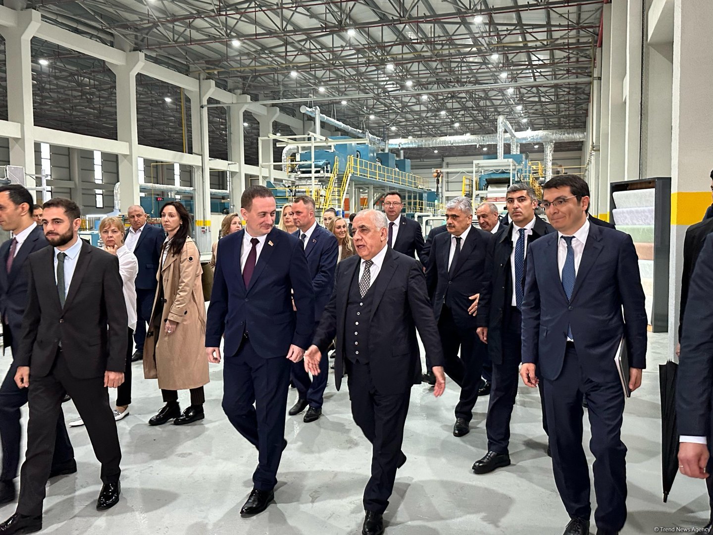 Belarusun Baş naziri Ağdam Sənaye Parkı ilə tanış olub (FOTO)