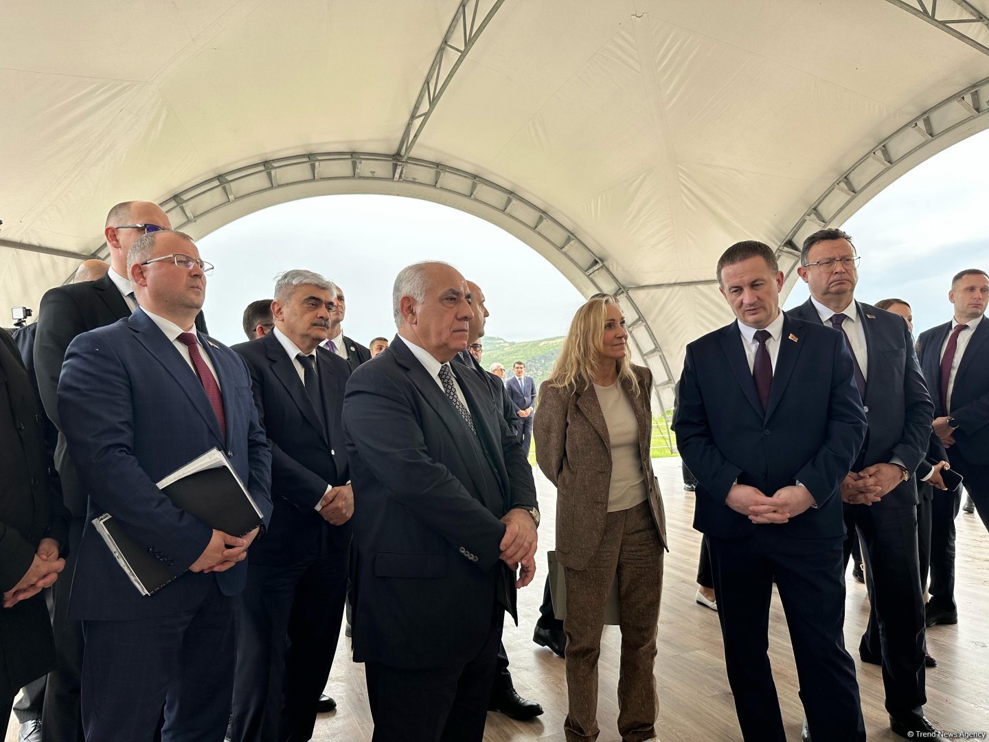 Belarusun Baş naziri Ağdamın Qızıl Kəngərli kəndində yaradılacaq aqrar şəhərcik barədə məlumatlandırılıb (FOTO)