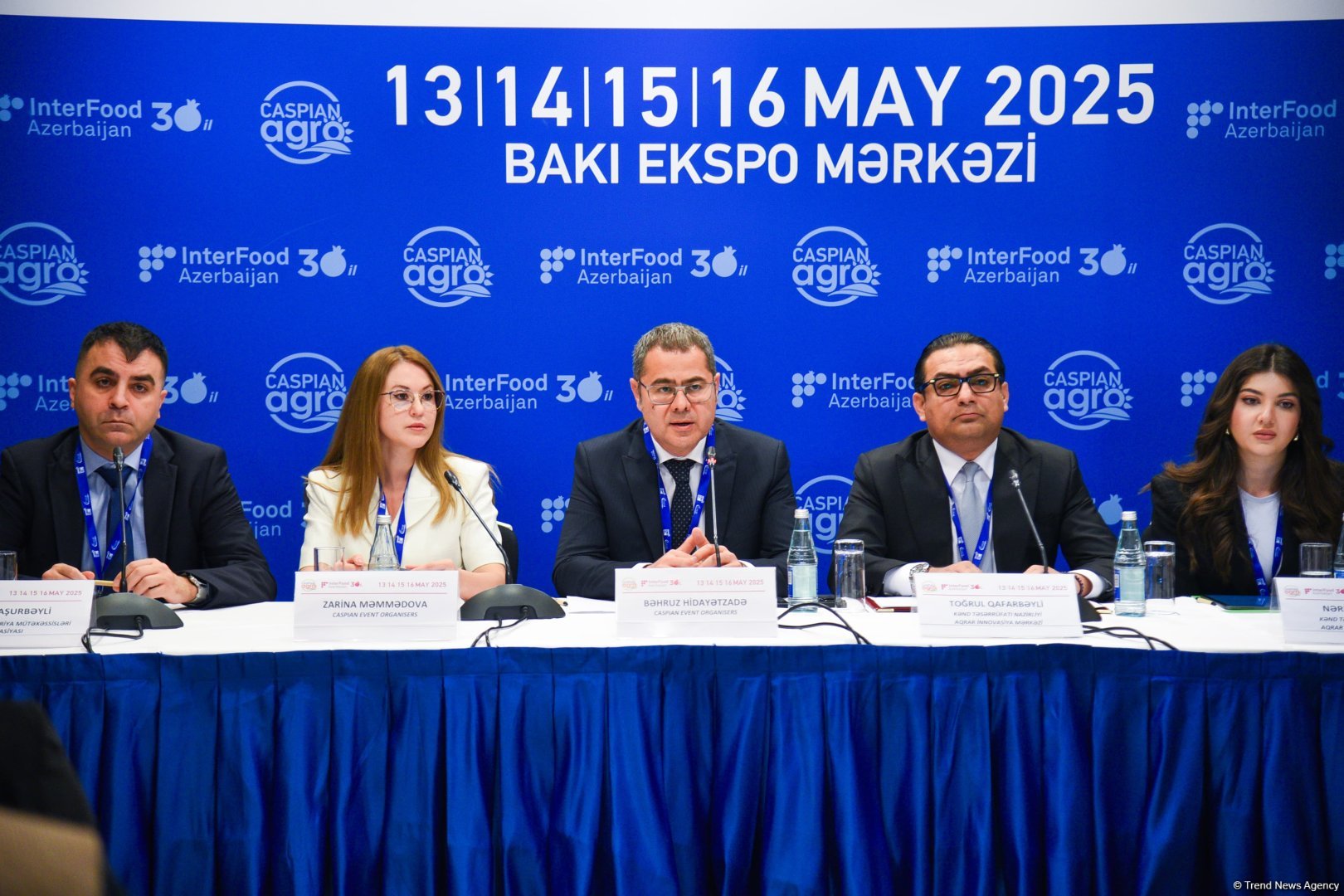 “Caspian Agro” və “InterFood Azerbaijan” sərgilərinə həsr olunmuş mətbuat konfransı keçirilib (FOTO)