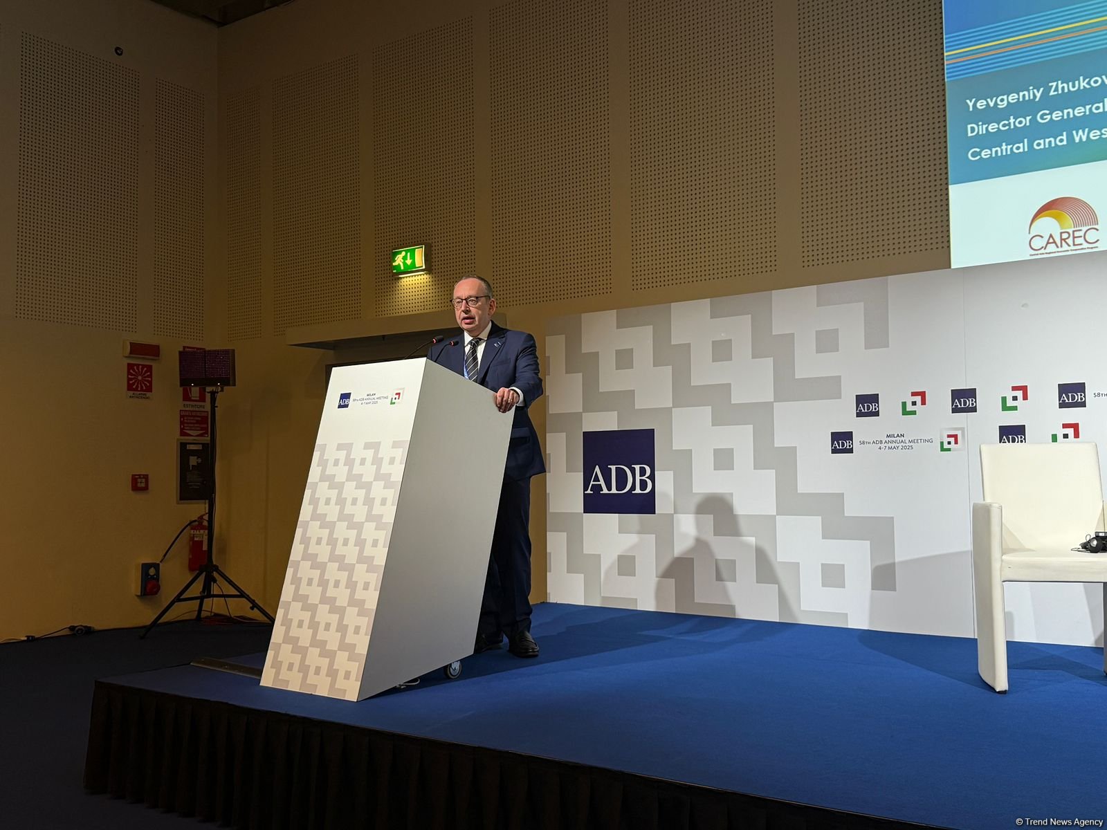Trans-Xəzər marşrutu CAREC regionunun qeyri-enerji ticarətinin təmin olunması baxımından strateji əhəmiyyət kəsb edir - Yevgeniy Jukov