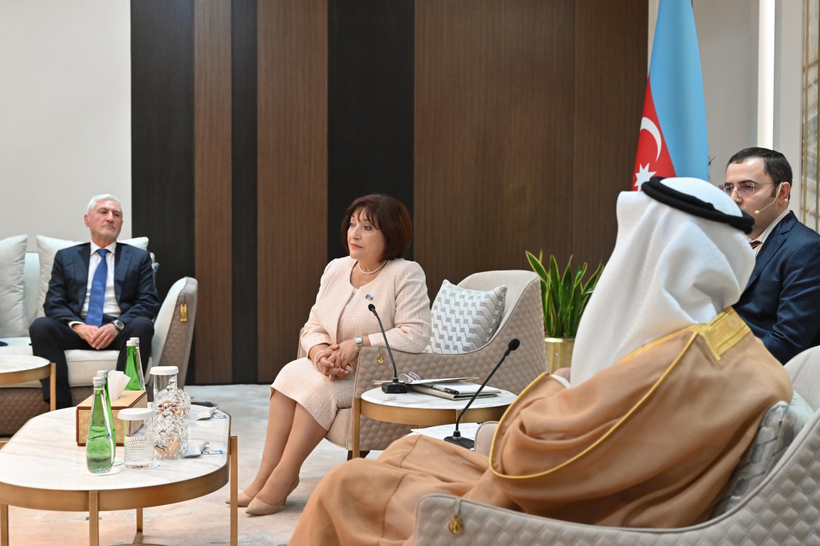 Azərbaycan və BƏƏ arasında münasibətlərin strateji tərəfdaşlıq səviyyəsinə yüksəlməsi müzakirə edilib (FOTO)