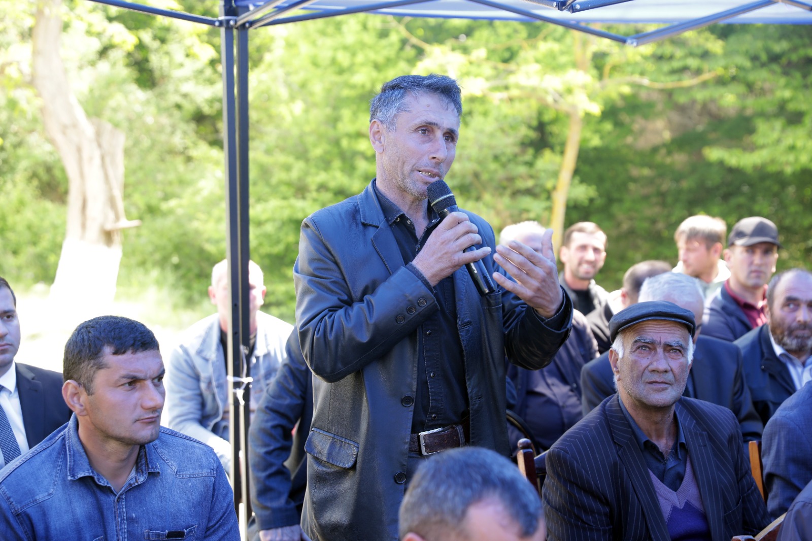 Xaçmazın Seyidlikəndyeri kəndində növbəti səyyar qəbul keçirilib (FOTO)