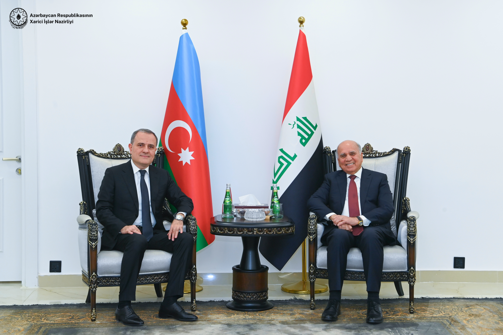 Azərbaycan və İraq arasında bir sıra sahələr üzrə tərəfdaşlığın perspektivləri müzakirə olunub (FOTO) (YENİLƏNİB)