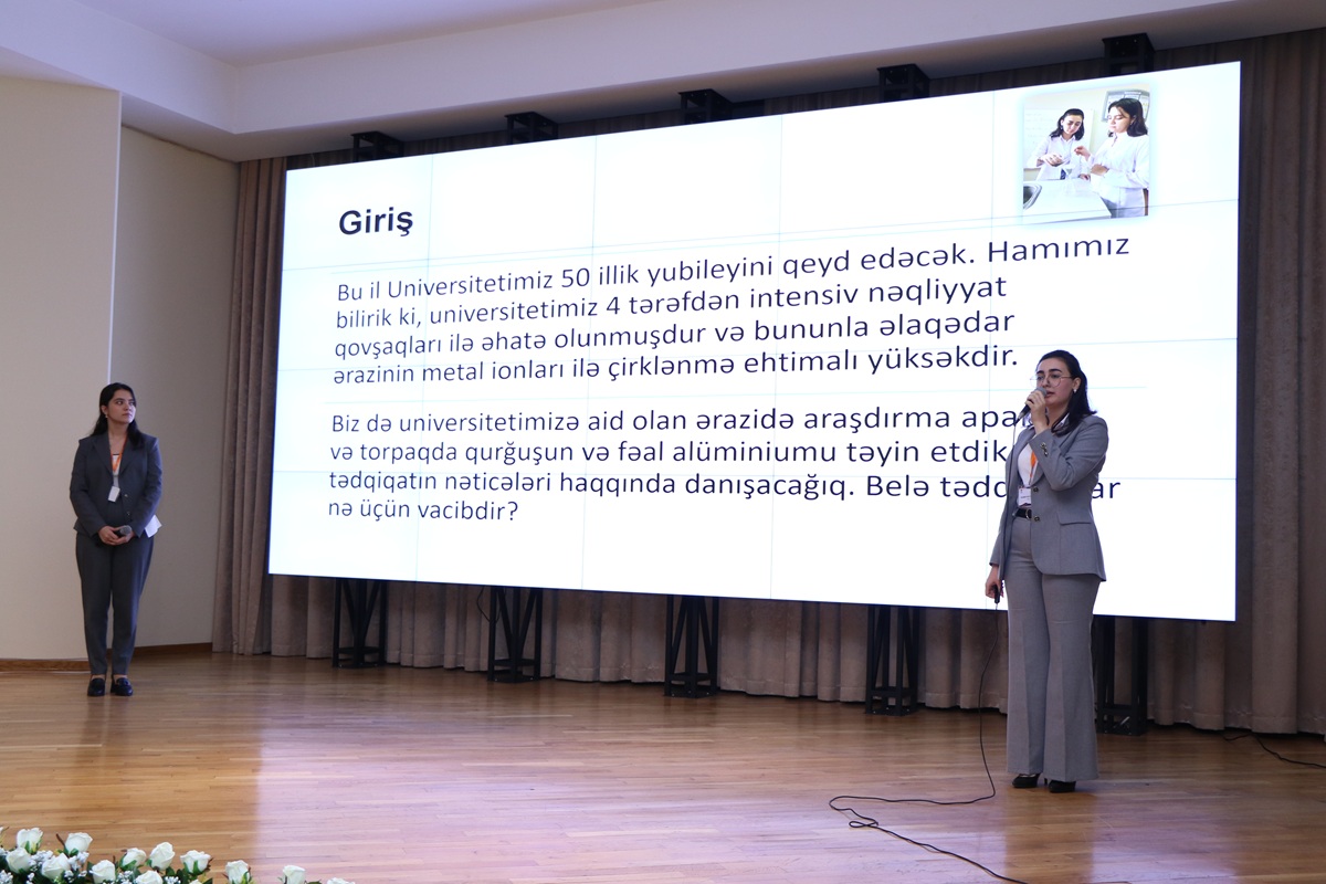 Tələbə və magistrantların 47-ci ənənəvi elmi konfransı öz işinə başlayıb (FOTO)
