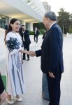 Prezident İlham Əliyev, Birinci xanım Mehriban Əliyeva və Baş katib To Lam və xanımı No Fon Li Vyetnam rəsm əsərlərindən ibarət sərgi ilə tanış olublar (FOTO/VİDEO)
