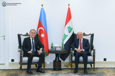 Azərbaycan və İraq arasında bir sıra sahələr üzrə tərəfdaşlığın perspektivləri müzakirə olunub (FOTO) (YENİLƏNİB)