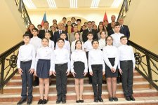 Mərakeş Krallığının Şahzadəsi 132-134 nömrəli Təhsil Kompleksində olub (FOTO)