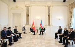 Prezident İlham Əliyevin Vyetnam Kommunist Partiyasının Mərkəzi Komitəsinin Baş katibi ilə məhdud tərkibdə görüşü olub (FOTO/VİDEO)
