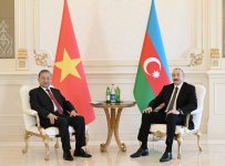 Prezident İlham Əliyevin Vyetnam Kommunist Partiyasının Mərkəzi Komitəsinin Baş katibi ilə məhdud tərkibdə görüşü olub (FOTO/VİDEO)