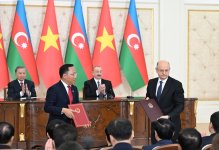 Azərbaycan ilə Vyetnam arasında imzalanmış sənədlər mübadilə edilib (YENİLƏNİB) (FOTO/VİDEO)