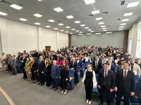 Qarabağ Universitetində “Heydər Əliyev irsi: Azərbaycan konstitusiyası və suverenliyimizin bərpası” adlı elmi-praktiki konfrans keçirilib (FOTO) (YENİLƏNİB)