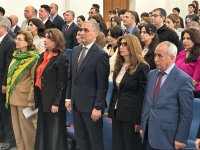 Qarabağ Universitetində “Heydər Əliyev irsi: Azərbaycan konstitusiyası və suverenliyimizin bərpası” adlı elmi-praktiki konfrans keçirilib (FOTO) (YENİLƏNİB)