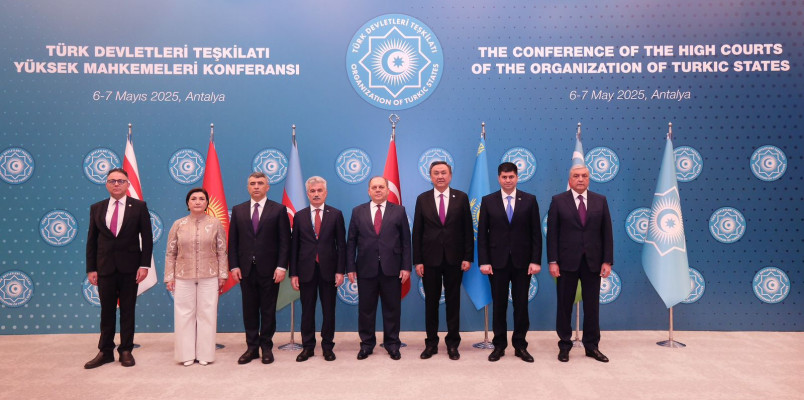 Ali Məhkəmənin sədri Türkiyədə Türk Dövlətləri Ali Məhkəmələrinin Konfransında iştirak edib (FOTO)