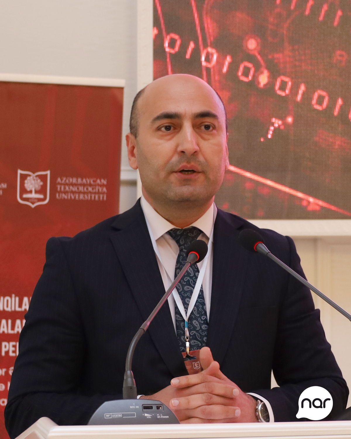 “Nar”ın baş icraçı direktoru Gəncədə keçirilən konfransda çıxış etdi (FOTO)